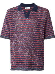 striped polo shirt Umit Benan