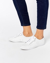 Белые кожаные кроссовки Fred Perry Kingston - Белый