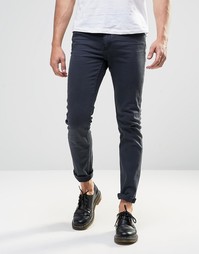 Крашеные джинсы скинни Cheap Monday - Крашеный