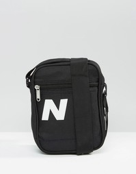 Черная сумка для путешествий New Balance Chill - Синий