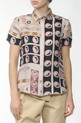 Рубашка с орнаментом Jil Sander
