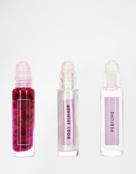 Три средства с шариковым аппликатором Beauty Junky - С блестками