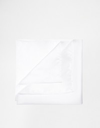 Белый платок для пиджака ASOS Wedding - Белый