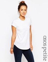 Футболка с круглым вырезом ASOS PETITE The Ultimate - Белый