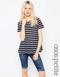 Футболка в полоску ASOS PETITE