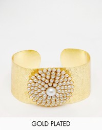 Позолоченный браслет-манжета Taara Jewellery