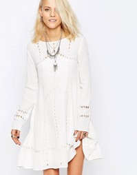 Платье-трапеция Religion Ultimate - Зимний белый