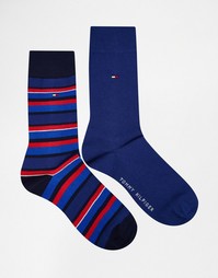 Набор из 2 пар носков в полоску Tommy Hilfiger - Синий