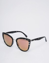 Солнцезащитные очки кошачий глаз с розовыми линзами Quay Australia My