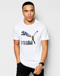 Футболка с логотипом Puma Evolution - Белый