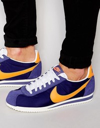Классические нейлоновые кроссовки Nike Cortez 807472-483 - Синий