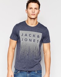 Футболка с фактурным принтом Jack &amp; Jones Jack &amp; Jones