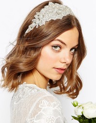 Украшение для волос с камнями ASOS WEDDING - Белый