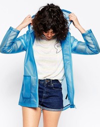 Фестивальный макинтош-дождевик ASOS - Синий