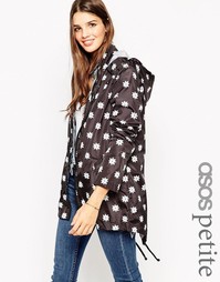 Складывающийся макинтош с цветочным принтом ASOS PETITE