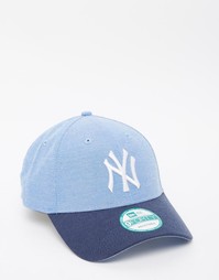 Кепка с регулируемым ремешком New Era 9Forty NY Yankees - Синий
