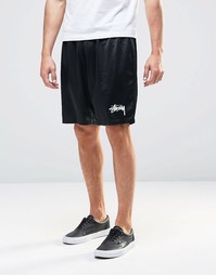 Сетчатые шорты Stussy - Черный