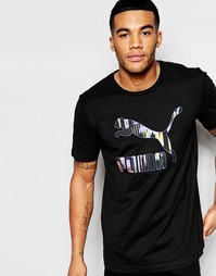 Футболка с логотипом Puma Evolution - Черный