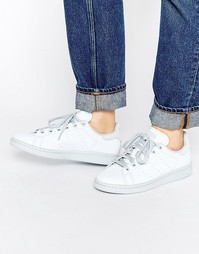 Голубые кроссовки adidas Originals Stan Super Colour