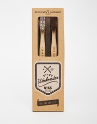 Зубные щетки из бамбука Gentlemen's Hardware - Мульти