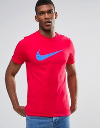 Красная футболка с принтом логотипа Nike 696699-661 - Красный