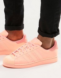 Оранжевые кроссовки adidas Originals Superstar adicolor S80330