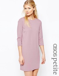 Цельнокройное платье с рукавами 3/4 ASOS PETITE - Сиреневый