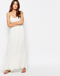 Платье макси Vila Volumious - Чистый