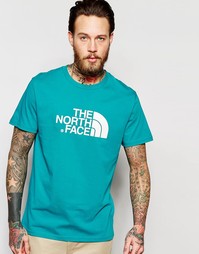Футболка с логотипом The North Face Easy - Сине-зеленый