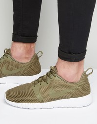 Кроссовки Nike Roshe One Hyper Breathe 833125-200 - Зеленый