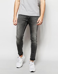 Суперэластичные джинсы скинни Jack &amp; Jones - Серый