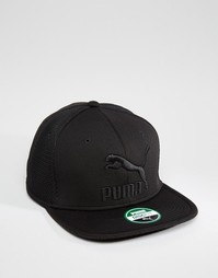 Черная кепка Puma 2102001 - Черный