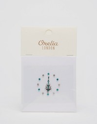 Набор страз для лица Orelia - Бирюзовый