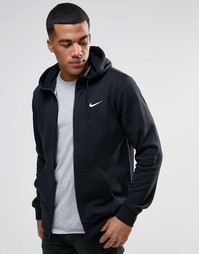Черное худи на молнии Nike 637905-010 - Черный