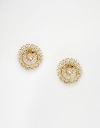 Серьги-гвоздики со стразами Ted Baker Daisy