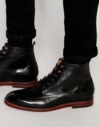 Ботинки-броги Hudson London Harland - Черный