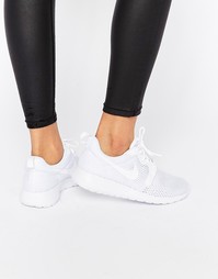 Белые кроссовки Nike Roshe One - Белый