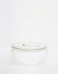 Прозрачная сумка-кошелек на пояс ASOS - Прозрачный