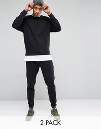 Комплект со свободным свитшотом и облегающими джоггерами ASOS СКИДКА 1