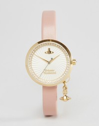 Часы с розовым ремешком Vivienne Westwood VV139WHPK - Розовый