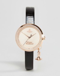 Часы с черным ремешком Vivienne Westwood VV139RSBK - Черный