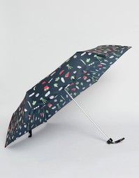 Зонт с принтом Monki Fast Food - Черный