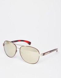 Солнцезащитные очки-авиаторы Calvin Klein Jeans - Золотой