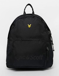 Рюкзак с диагональной вставкой Lyle &amp; Scott - Черный