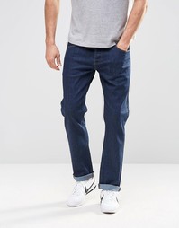 Прямые стретчевые джинсы синего цвета ASOS - Indigo - индиго