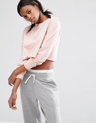 Укороченный трикотажный топ Missguided - Розовый