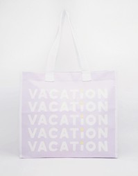 Сумка-шоппер Ban.Do Vacation I Want It All - Мульти