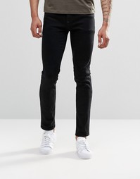 Черные облегающие джинсы ASOS - Черный