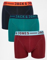 3 пары боксеров-брифов Jack &amp; Jones - Мульти