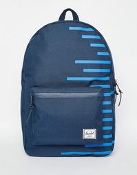 Рюкзак с полосками Herschel Supply Co - Синий